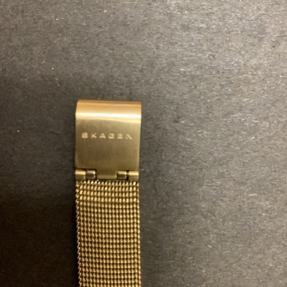 Skagen Anita Lille Gold-Tone Steel Mesh Women’s Watch - Picture 10 of 14